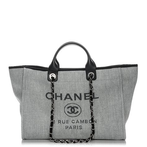 chanel deauville backpack|chanel deauville tote large size.